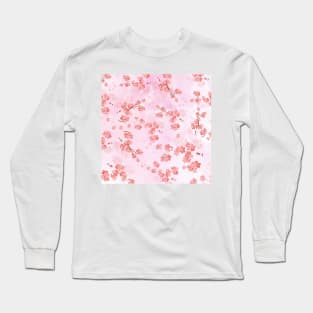 Cherry Flower 1 (spring floral pattern) Long Sleeve T-Shirt